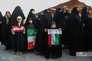 تجمع بزرگ خانوادگی شکوه حیا در قم