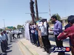 تجمع دانشجویان بوشهری در اعتراض به ولنگاری های شهرداری بوشهر
