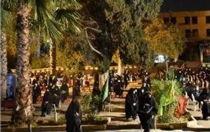 ششمین شب عزاداری سیدالشهدا (ع) در هیئت دانشجویی رهروان حاج قاسم گلستان برگزار شد