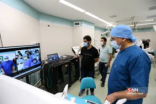 اولین جراحی رباتیک از راه دور در ایرانی