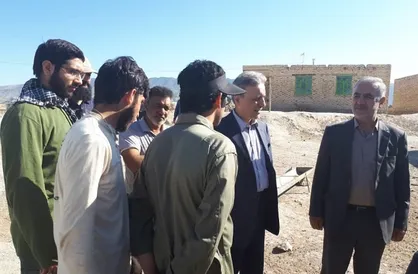 رئیس دانشگاه تهران از اردوی جهادی دانشجویان این دانشگاه در خراسان شمالی بازدید کرد