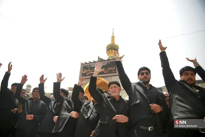 عزاداری روز شهادت امام رضا (ع) در مشهد مقدس