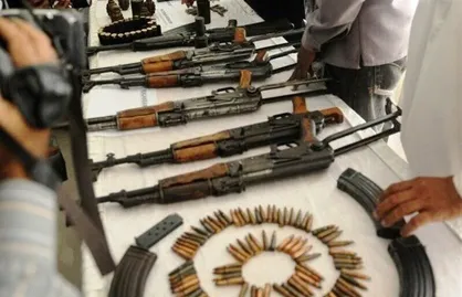 کشف سلاح و مهمات در شورآباد تهران