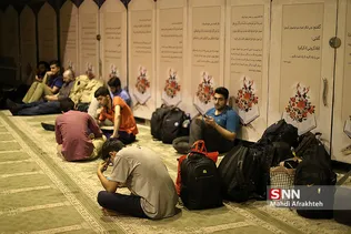 مراسم بدرقه جهادگران دانشگاه تهران