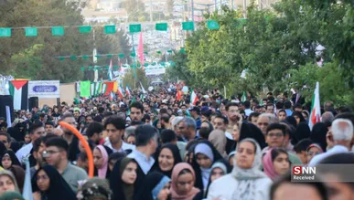 چه عید قشنگی!/ اینجا عشق به علی(ع) زبان مشترک بیرجندی ها است+ فیلم