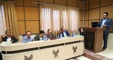 نخستین دانشجوی دکتری تخصصی مهندسی عمران واحد کرمانشاه از رساله خود دفاع کرد