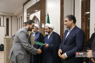 حجت الاسلام علیرضا امینی معاون منابع انسانی قوه قضا