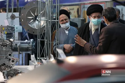 بازدید رهبر انقلاب از نمایشگاه توانمندی&zwnj;های صنعتی