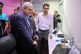 سورنا ستاری  در آیین افتتاح مرکز نوآوری نصیر