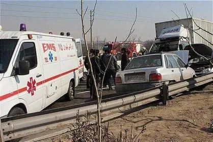 مرگ سه نفر در تصادفات رانندگی خیابان&zwnj;های تهران