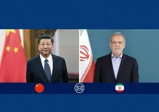 پیام تبریک پزشکیان به رئیس جمهوری خلق چین