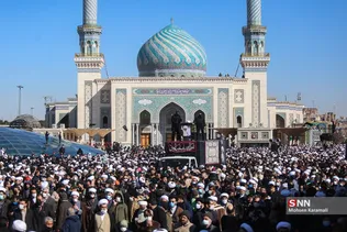تشییع پیکر آیت‌الله صافی گلپایگانی(ره) 