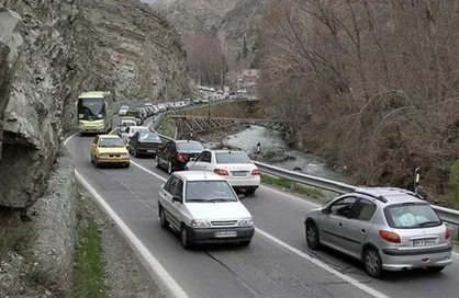 تردد روان در محور&zwnj;های چالوس، هراز و فیروزکوه