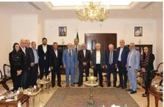 هیاتی از مقامات سیاسی لبنان با نماینده ویژه وزارت امور خارجه در لبنان دیدار کردند