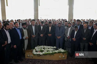 تشییع پیکر نماینده نطنز در مجلس شورای اسلامی