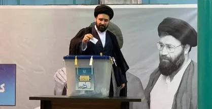 علی خمینی در انتخابات شرکت کرد