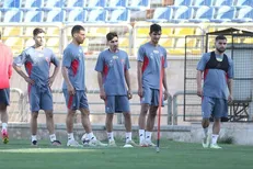 تمرین پرسپولیس در نبود بیرانوند و هنانوف