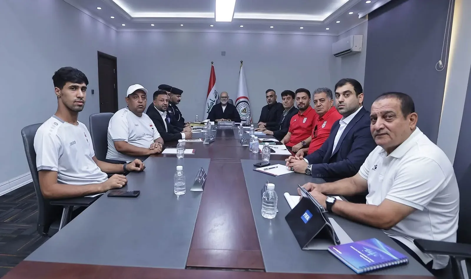 جلسه هماهنگی دیدار دوستانه نوجوانان فوتبال ایران و عراق برگزار شد
