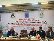 قرارداد ایران با رنو امضا شد