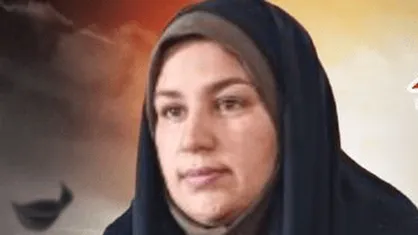 برگزاری مراسم تشییع پیکر مدیر مدرسه شجره طیبه میناب در جیرفت+فیلم
