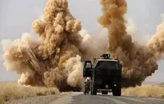 کاروان لجستیک ارتش آمریکا در دیوانیه عراق هدف قرار گرفت