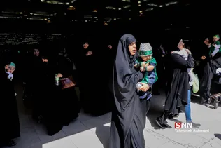 همایش شیر خوارگان حسینی در مصلای تهران