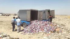 ۲ تن مواد لبنیاتی غیربهداشتی در چابهار معدوم سازی شد