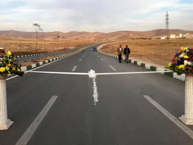 ۲۵ کیلومتر از محور جلفا ـ کلاله در آستانه بهره‌برداری