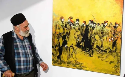 میرفتاح: بی&zwnj;اعتنایی برخی هنرمندان به غزه انگیزه&zwnj;ام برای خلق آثار نقاشی شد