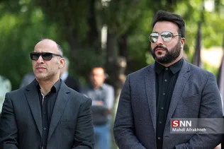 تشییع پیکر مرحوم بهرام شفیع