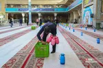ضیافت افطاری در حرم حضرت معصومه(س)