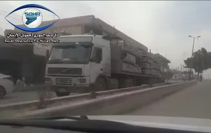 ورود ۱۰۰ کامیون مشکوک ائتلاف آمریکا از عراق به شرق سوریه
