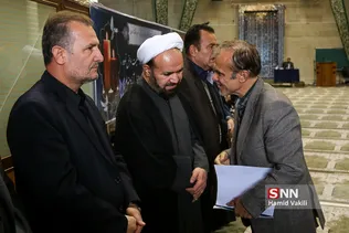 مراسم ختم پدر حجت الاسلام کلانتری معاون فرهنگی دانشجویی دانشگاه آزاد اسلامی