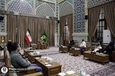 خانواده شهدای هسته‌ای با تولیت آستان قدس رضوی دیدار کردند
