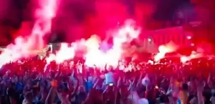 خوشحالی مردم بوسنی بعد از برد مقابل قطر و شانس صعود به دور بعد + فیلم