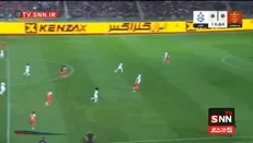 فیلم گل اول پرسپولیس به ملوان؛ گل به خودی
