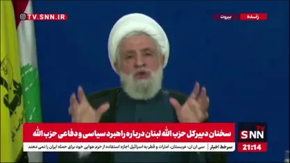 شیخ نعیم قاسم: خلع سلاح حزب الله یعنی تضعیف لبنان