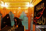 خانم کاظمی خادم افتخاری امامزاده الوالحسن(ع) شهرستان ری است. صحن داخل ضریح امامزاده به مناسبت های مختلف با حضور خادمین سیاهپوش می شود.