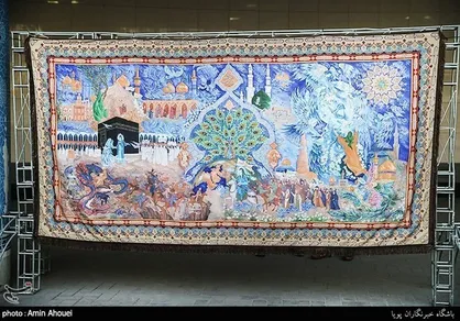 رونمایی از کتیبه هنری &laquo;قدرت اسلام&raquo;