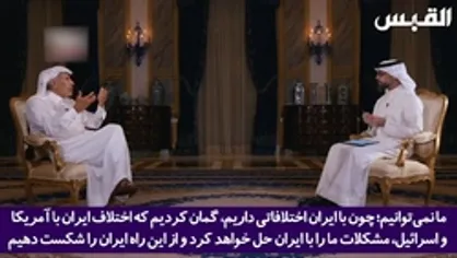 ایرانیان باهوش هستند، من به ذکاوت آن&zwnj;ها احترام می&zwnj;گذارم؛ متأسفانه کشور&zwnj;های عربی بی اراده هستند!
