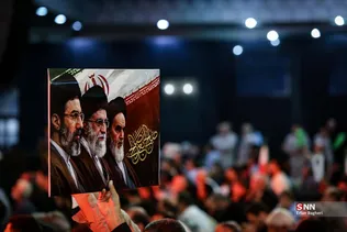 مراسم یادبود شهدای خانواده رهبر انقلاب در حرم عبدالعظیم حسنی(ع)