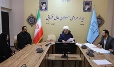 دیدار‌های مردمی معاون اول قوه قضاییه در یزد