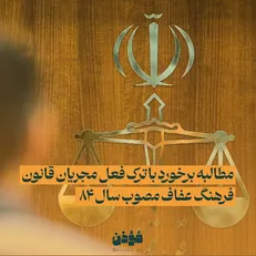 کارزار مطالبه برخورد با ترک فعل مجریان قانون فرهنگ عفاف (مصوب سال ۸۴)