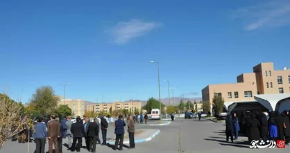 مانور مقابله با آتش&zwnj;سوزی در دانشگاه بیرجند برگزار شد