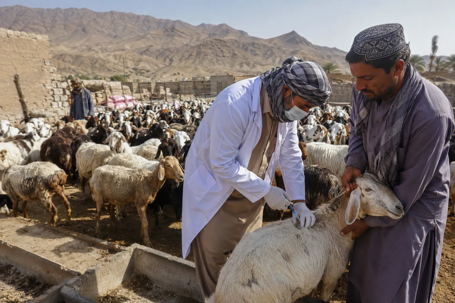 واکسیناسیون بیش از یک میلیون و ۲۰۰ هزار رأس دام سبک در سیستان و بلوچستان علیه بیماری طاعون