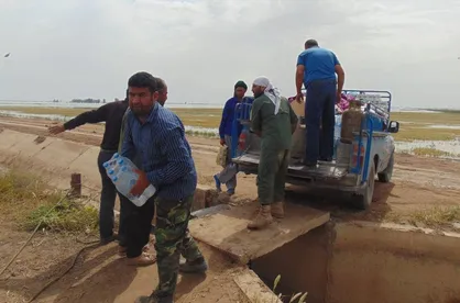 خدمت رسانی فوری بنیاد احسان ستاد اجرایی فرمان امام به مناطق سیل زده اردبیل