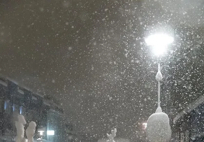 بارش برف و باران در ارتفاعات چالوس/ ترافیک نیمه&zwnj;سنگین در محور&zwnj;های شمالی