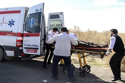 واژگونی مینی&zwnj;بوس سرویس معدن در محور بردسکن- سبزوار ۱۱ مصدوم برجای گذاشت