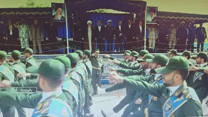 برگزاری مراسم رژه ارتش جمهوری اسلامی ایران در رشت