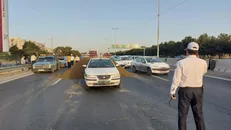 حجم ترافیک صبحگاهی در معابر اصلی شهر تهران